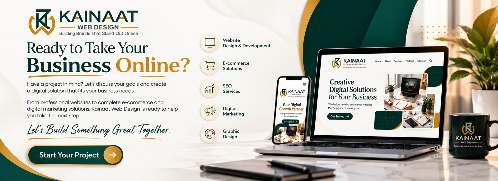 About Kainaat Web Design | Jalandhar & Worldwide